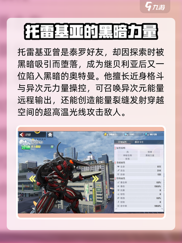 奥特曼传奇英雄2黑暗力量角色大揭秘💥截图4