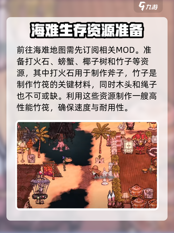 饥荒联机版🔥快速前往海难地图方法💎截图2