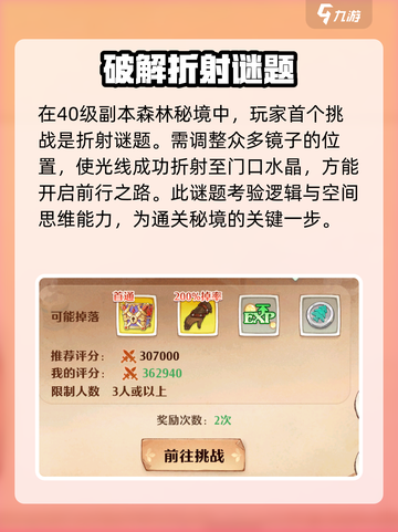森之国度折射谜题怎么完成介绍截图3