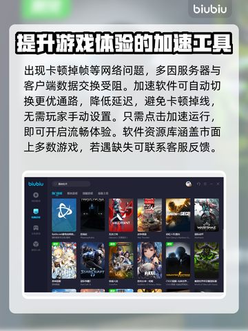 天选玩游戏卡顿？端游加速器推荐🔥🎮截图3