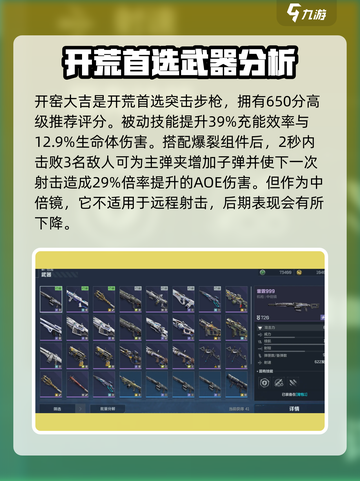 逆战未来开荒武器选哪个介绍截图2