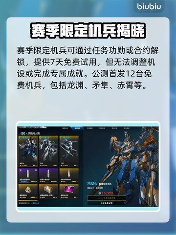🎮解限机S0赛季奖励大揭秘！限时领取别错过！截图6