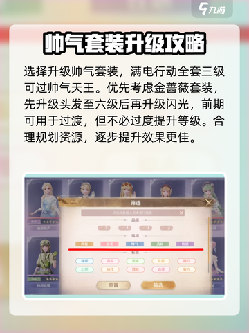 无限暖暖升级什么衣服介绍截图3