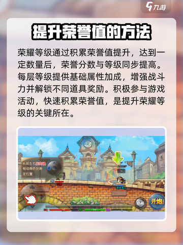 弹弹堂大冒险荣誉怎么提升介绍截图3