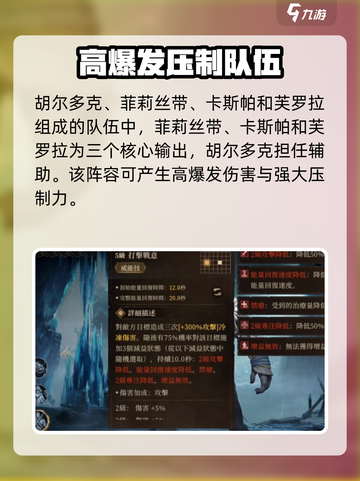 龙息神寂火系阵容搭配推荐介绍截图3