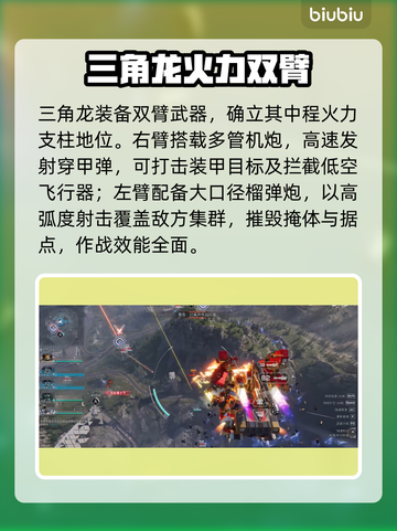 🎮解限机三角龙技能全解析！超强实战表现🔥截图3
