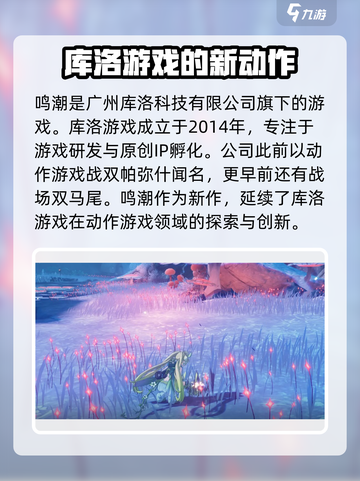 鸣潮什么公司的游戏介绍截图2