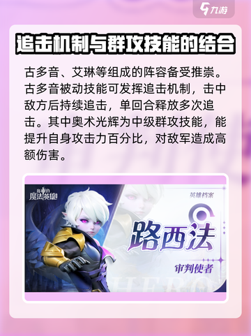 我的魔法英雄伙伴古多音最强🔥阵容搭配攻略来了！截图2