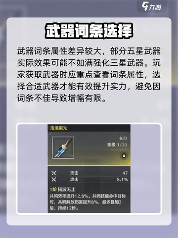 《鸣潮》异度武器词条曝光！💥截图3