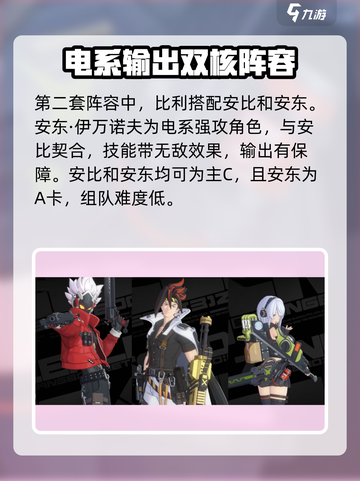 绝区零Billy配队🔥最强阵容推荐！游戏技巧大公开🎮截图3