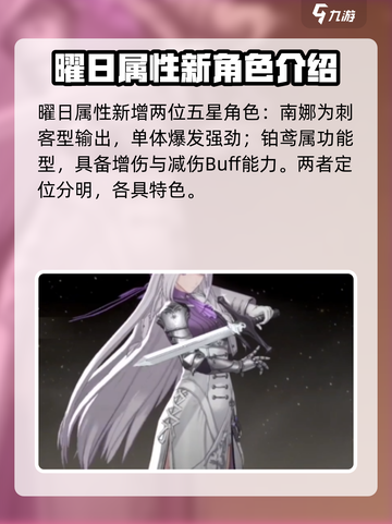 黑色信标曜日角色有哪些介绍截图4