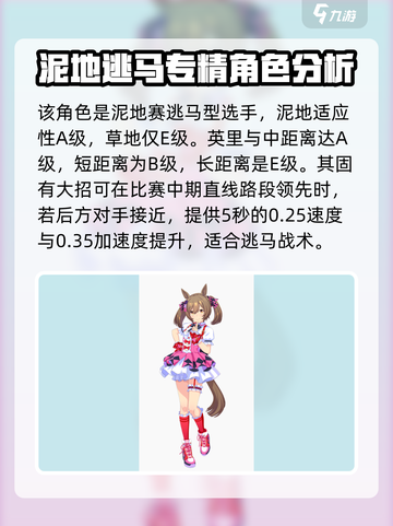 闪耀优俊少女醒目飞鹰角色攻略介绍截图3