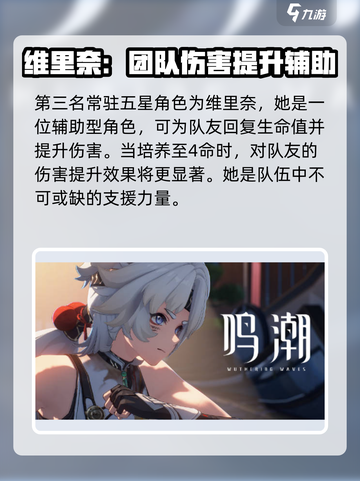 鸣潮🔥常驻池5星角色大揭秘！不容错过的超强阵容✨截图4