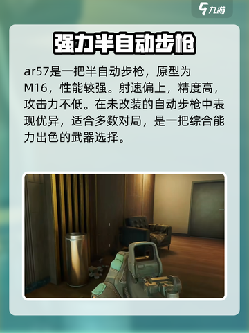三角洲行动ar57怎么样介绍截图2