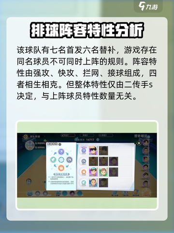 排球少年手游🔥阵容特性克制关系全揭秘！截图2