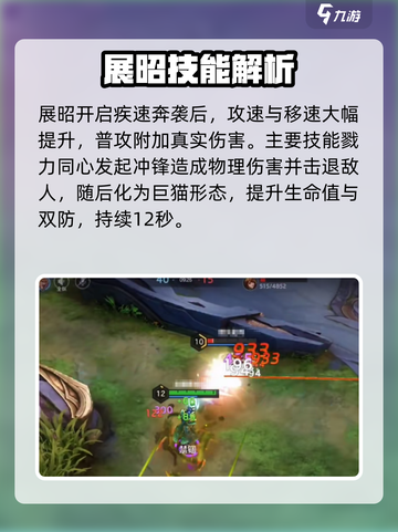 曙光英雄⚡展昭新手必看！轻松上分攻略✨截图3