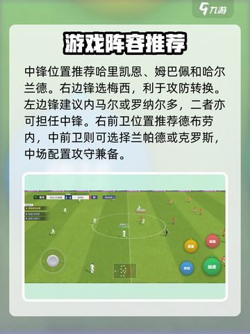 梦想足球阵容怎么搭配介绍截图3