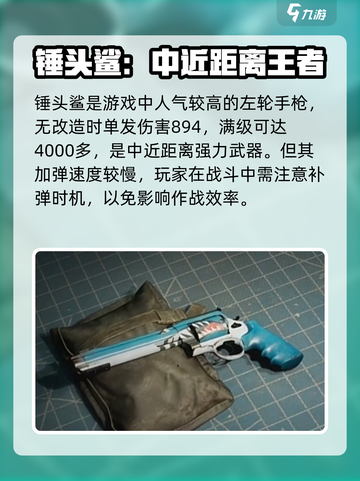 七日世界左轮手枪🔥超详细使用测评来啦！截图3
