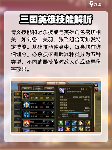 三国群英传国战版🔥技能种类大全，助你称霸战场！截图3