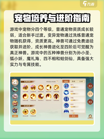封神幻想世界宠物系统介绍介绍截图2
