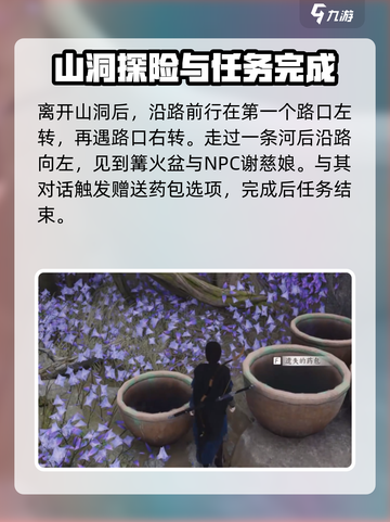 燕云十六声应悔偷灵药任务怎么做介绍截图3