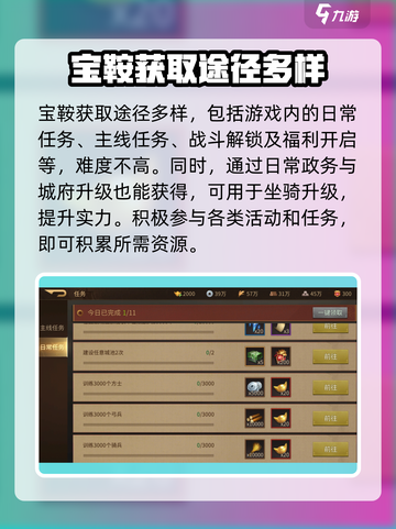 朕的江山2坐骑怎么升级介绍截图4