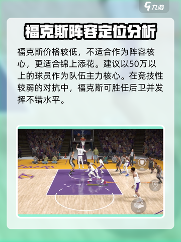 美职篮全明星福克斯怎么样介绍截图4