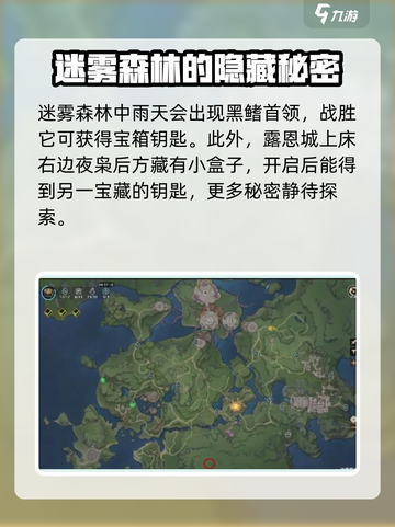 塔瑞斯世界🔥迷雾森林收集攻略，快速上手秘籍！截图4