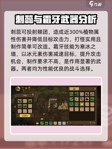 饥荒新家园紫色武器推荐介绍截图3