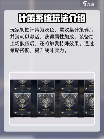 奔跑吧主公计策系统攻略介绍截图3