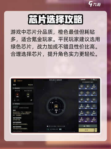 破碎之地🔥平民玩家必看！芯片选择终极攻略💎截图2