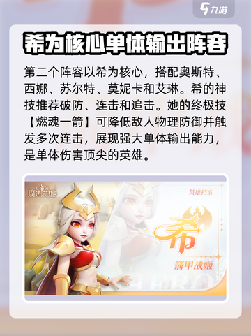 我的魔法英雄伙伴🔥新手必看！最强阵容搭配攻略🎉截图4