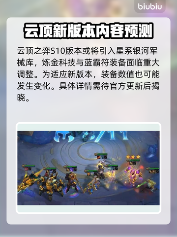 云顶之弈S10🔥更新时间大曝光！🎉截图3