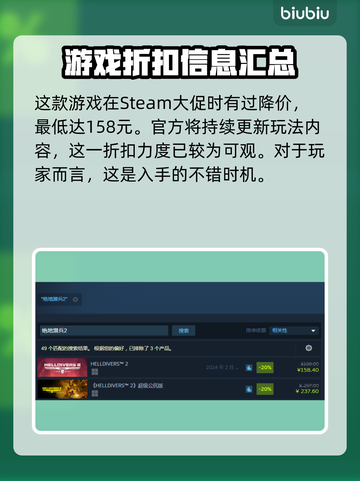 绝地潜兵2史低价格🔥地狱潜兵2超值入手💥截图2