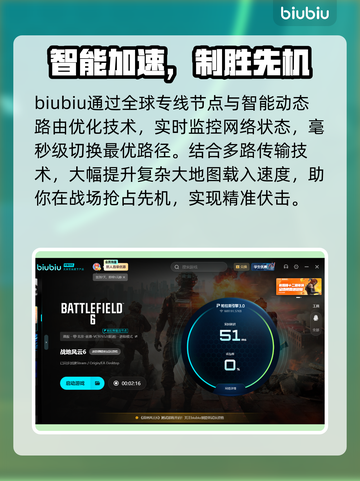 💥战地6加速器推荐！告别闪退卡顿延迟截图3