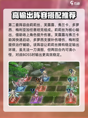 苍雾世界推图阵容分享介绍截图4