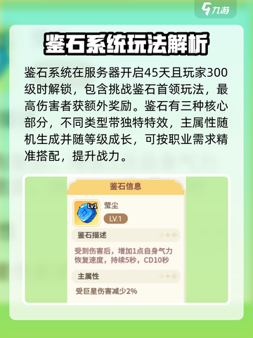 彩虹橙鉴石系统怎么玩介绍截图2