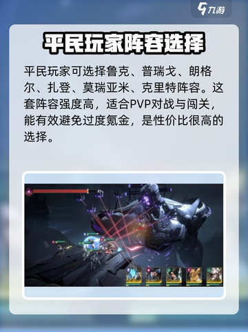 星际52区攻略阵容怎样搭配介绍截图3