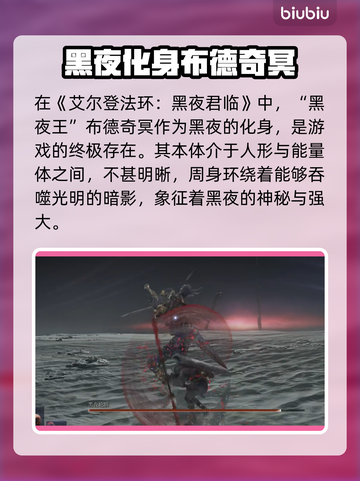 艾尔登法环最终BOSS黑夜君临夜王打法攻略💡🔥截图2