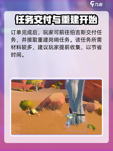 沙石镇时光🔥修建岗哨任务超全完成攻略！🎮截图4