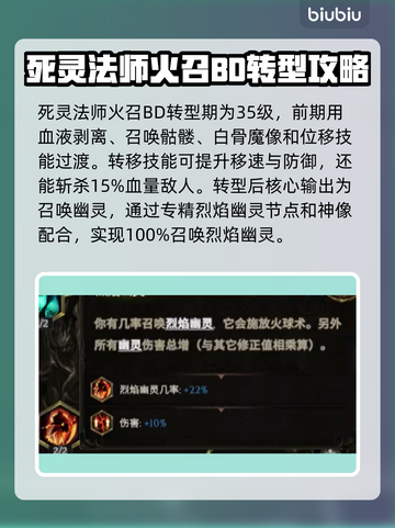 最后纪元🔥死灵法师火召流派玩法分享🎉截图2