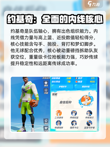 全明星街球派对中锋推荐介绍截图3