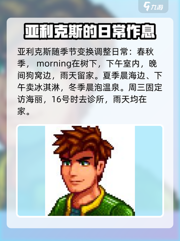 星露谷物语人物行程全解✨带你玩转游戏🔥截图3