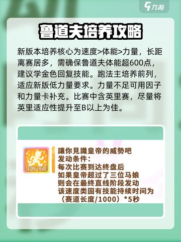 闪耀优俊少女皇帝育成攻略介绍截图4
