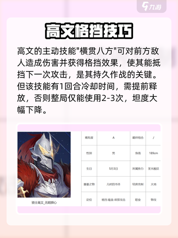 《永夜降临》复苏骑士高文技能曝光！⚔截图3