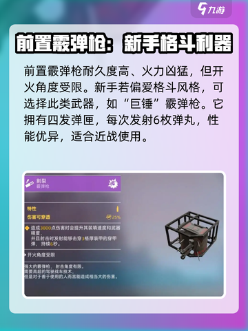 创世战车霰弹枪和机关枪哪个好介绍截图3