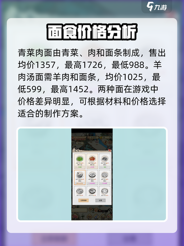 水乡芳华录什么菜最贵介绍截图4