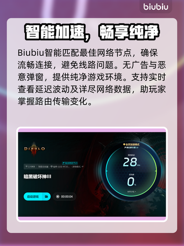 💥暗黑3国服延迟高？速试这些加速器！截图4
