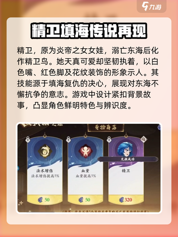游戏名: 花语卷  
标题: 精卫角色大揭秘🔥花语卷必看！✨截图2