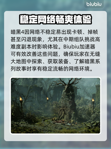 暗黑4卡顿🔥用这款加速器秒解决！截图2